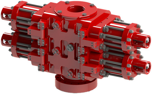 Il giacimento di petrolio che perfora lo SL Ram Blowout Preventers Equipment COLPISCE foro
