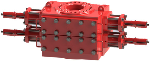 9" tipo aperto attrezzatura Ram Workover del lato del preventer di eruzioni incontrollate di perforazione del giacimento di petrolio
