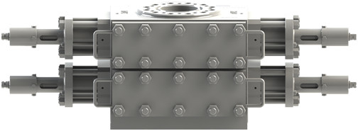 9" tipo aperto attrezzatura Ram Workover del lato del preventer di eruzioni incontrollate di perforazione del giacimento di petrolio