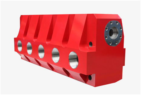 JR1000QS Quintuplex fanghi di perforazione tuffatore della pompa 4 1/2»