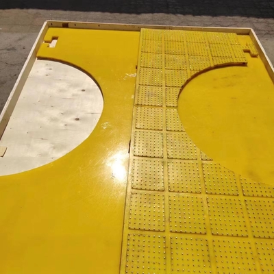 L'anti plastica della stuoia 30mm di slittamento ZP375 non slitta Mat For Drilling Rotary Table