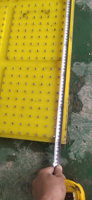 L'anti plastica della stuoia 30mm di slittamento ZP375 non slitta Mat For Drilling Rotary Table