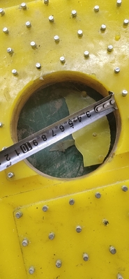 L'anti plastica della stuoia 30mm di slittamento ZP375 non slitta Mat For Drilling Rotary Table