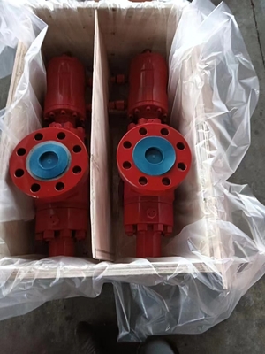Valvola idraulica del piatto di pressione 5000PSI a 2-9/16 pollici per l'attrezzatura della testa di pozzo