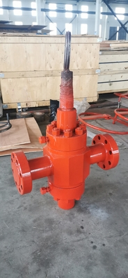 Pressione a 2-1/16 pollici 10000PSI della valvola molteplice della testa di pozzo della valvola del piatto della mano di perforazione del giacimento di petrolio