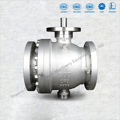 Limitazione della pressione della cavità di auto di progettazione della valvola a sfera messa metallo dell'orecchione dell'acciaio fuso