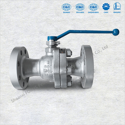 Valvola a sfera flottante in fusione di metallo / design a seduta morbida secondo API6D