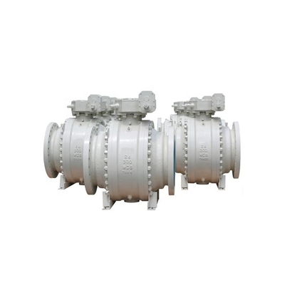 Valvola a sfera a trunnione fusa da 2 a 40" API 6D flange 2 pezzi di acciaio fuso 300LB