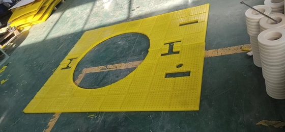 ZP175 ZP375 Anti-Slip Mat 30mm Matta di plastica antiscivolo per perforazione Tavola rotante