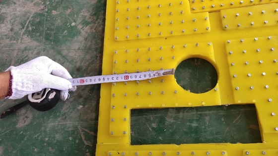 ZP175 ZP375 Anti-Slip Mat 30mm Matta di plastica antiscivolo per perforazione Tavola rotante