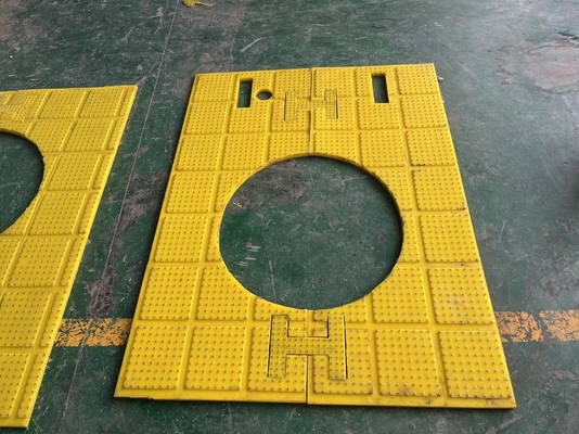 ZP275 ZP375 Matta antiscivolo 30 mm Matta plastica antiscivolo per perforazione Tavola rotante