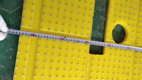 ZP275 ZP375 Matta antiscivolo 30 mm Matta plastica antiscivolo per perforazione Tavola rotante