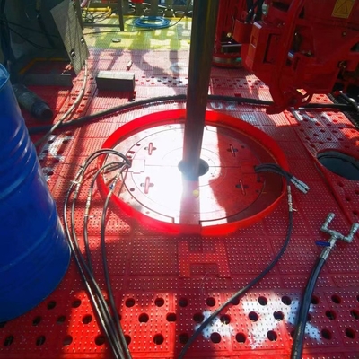 Matto anti-slip rosso tipo ZP rotativo Atble 30 mm Matto in plastica antiscivolo per perforazione