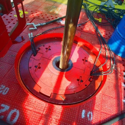 Matto anti-slip rosso tipo ZP rotativo Atble 30 mm Matto in plastica antiscivolo per perforazione