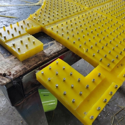 ZP275 Matta antiscivolo Matta rotante di tavolo Materiale PU per perforazione