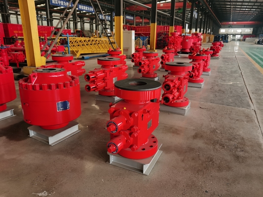 Manuale doppio ram BOP pressione 5000PSI 7-1/16" Oilfield di perforazione Blowout Preventer