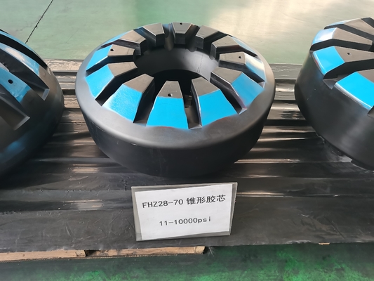 BOP sigillo di gomma conicolato FH28-70 11" 10000PSI FH35-35 13 5/8" attrezzatura anti-sparatura