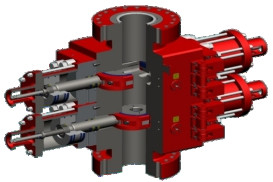 Elementi di imballaggio BOP Ram Equipaggiamento di prevenzione di esplosioni 5 1/8" Perforazione petrolifera