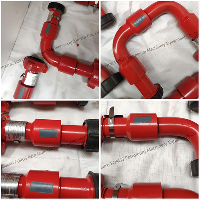 1 pollice 10 tipo giuntura girevole API 16C pressione di lavoro 5000 PSI per la perforazione dei giacimenti petroliferi