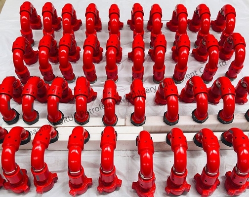 Perforazione di petrolio 2 pollici 10 tipo giunto girevole con standard API 16C e 5000 PSI pressione di lavoro