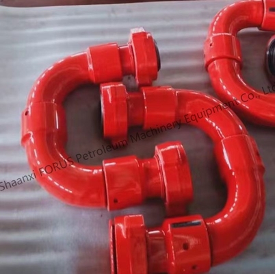 3 pollici 10 tipo giunto girevole pressione di lavoro 5000 PSI API 16C processo di forgiatura standard per la perforazione dei giacimenti petroliferi COC fornito