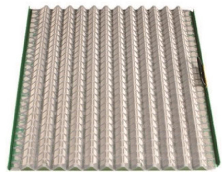 Schermo piramidale tipo ondulato  FLC500 Schermo per la trivellazione di giacimenti petroliferi