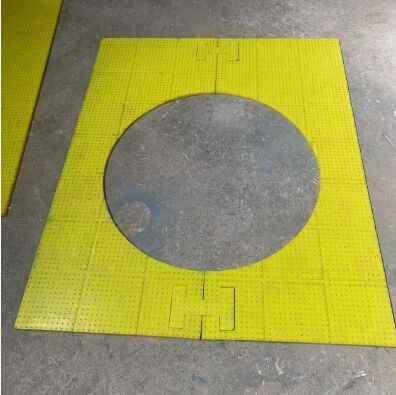 Tappetino Antiscivolo per Tavola Rotante Materiale PU Utilizzo su Piattaforma di Perforazione
