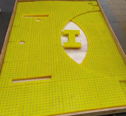 Tappetino Antiscivolo per Tavola Rotante Materiale PU Resistente all'Usura Utilizzato per ZP175