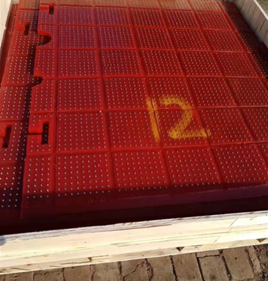 Tavola rotante Matta antiscivolo a prova di olio per piattaforma di perforazione nei giacimenti petroliferi Materiale poliuretano