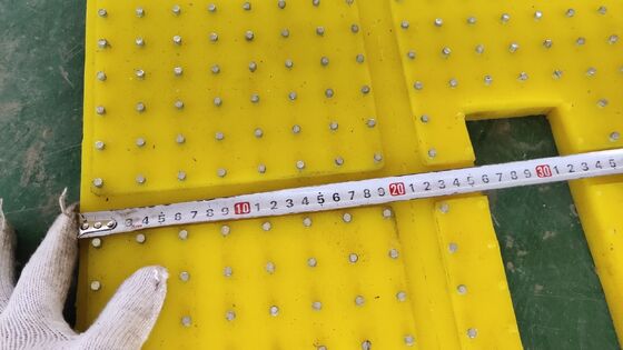 Resistenza all'olio Tavola rotante tappetino antiscivolo Ispezione di qualità rigorosa Polyurethane spessore 30 mm