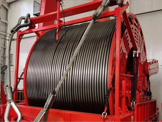 CT80 alla linea di controllo idraulica CT110 tubatura arrotolata
