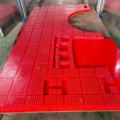 Anti slittamento rosso ZP375 Mats Aging Resistance di 30mm 25mm