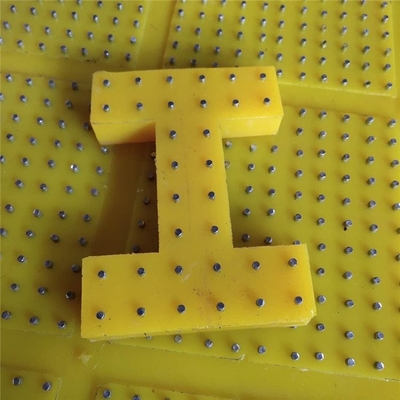 43" parti di gomma di Mat Polyurethane For Drilling Plantform di anti scivolo