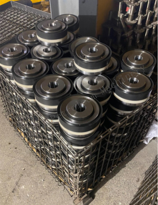 Pistone di pompa legato del fango dell'uretano doppio di durezza RS F-1600 AISI4140