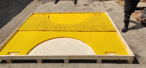Tavolo rotante in PU anti-slip 30mm ZP275 per perforazione